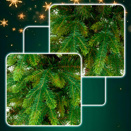 ŚWIERK PE ALASKA NA PNIU CHOINKA JAK ŻYWA SZTUCZNA 160cm PIĘKNY GĘSTY