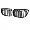 Nerki atrapa grill czarny połysk do BMW 1 E81 E82 E87 E88 Przed Liftingiem