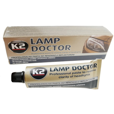 K2 LAMP DOCTOR pasta do renowacji reflektorów lamp