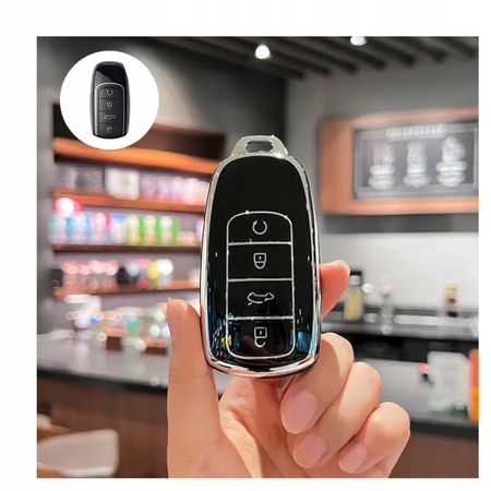 Etui Czarne obudowa czarna na kluczyk do Chery Jaecoo J7 7 J8 Omoda 5