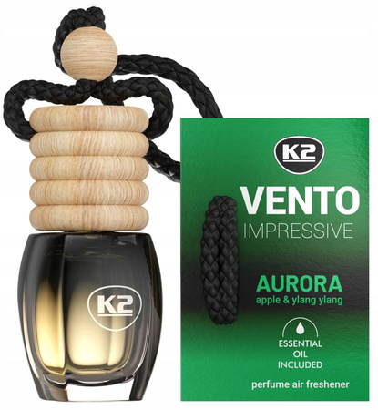 K2 Vento Zapach flakonik samochodowy IMPRESSIVE AURORA V471 SOLO8 ml
