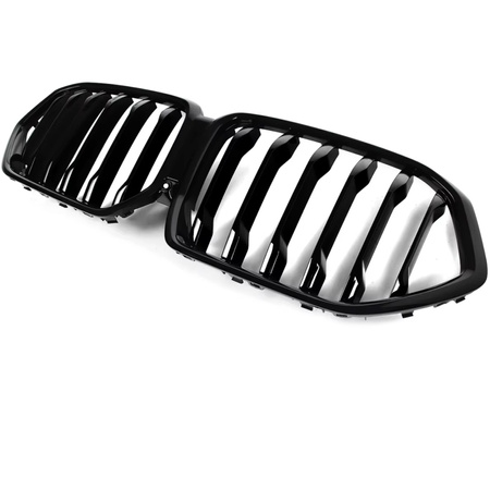 Nerki atrapa grill CZARNY POŁYSK BMW X6 G06 roczniki 2019 do 2023 przedlift