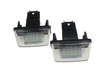 Lampki led podświetlenie rejestracji  Peugeot 206 207 306 307 
