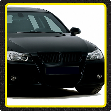 BMW E90 E91 04-08 Nerki czarny połysk grill atrapa