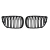 Nerki atrapa grill czarny połysk do BMW 1 E81 E82 E87 E88 Przed Liftingiem