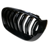 Nerki atrapa czarny połysk grill BMW X3 F25 po liftingu X4 F26 2014-2018