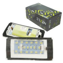 BMW E46 2d coupe Lampki LED podświetlenie tablicy rejestracji