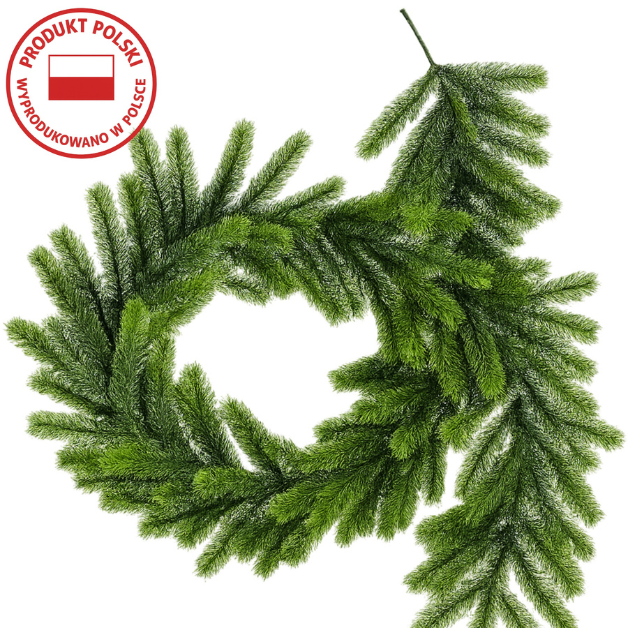 GIRLANDA Świąteczna Świerk PE 200 cm GĘSTA 144 gałązki jak naturalna pol_pl_GIRLANDA-Swiateczna-Swierk-PE-200-cm-GESTA-144-galazki-jak-naturalna-4291_2