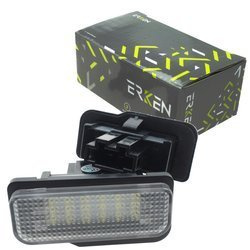 Mercedes W203 W211 CLS SLK lampki LED rejestracji 