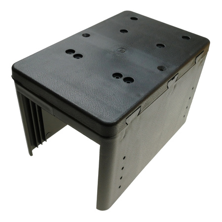 Podłokietnik uniwersalny ze schowkiem czarny 