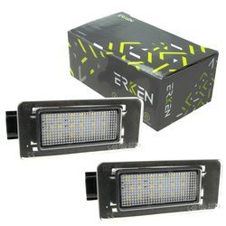 Lampki LED rejestracji Dacia Duster II Nissan Serena